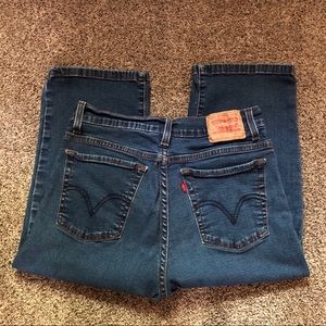 Levi’s 512 High Waisted (10”) Capris